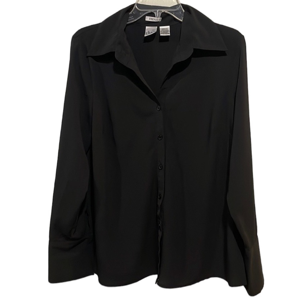 Lightweight Duo Maternity Button Down Stretch Dress Shirt